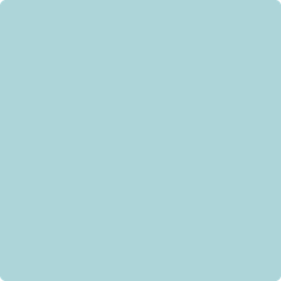 Benjamin Moore's paint color 723 Spring Rain