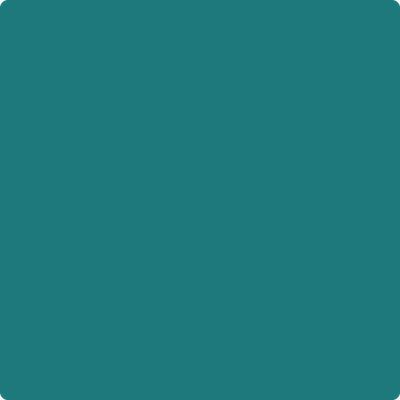 Benjamin Moore's paint color 742 Largo Teal
