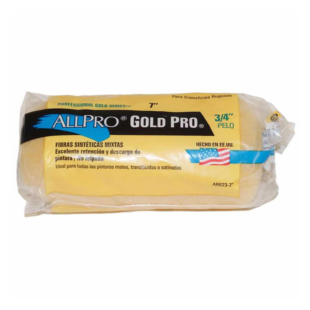 AllPro Gold Pro 7 inch Roller Covers size 3/4