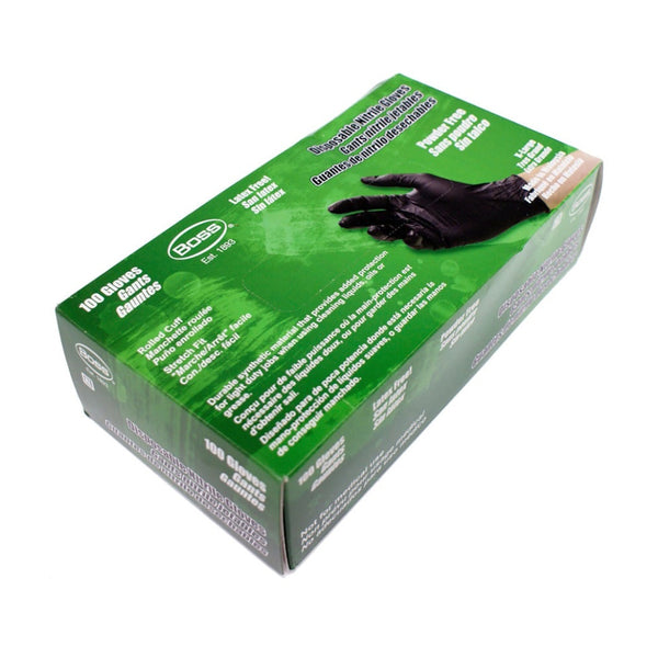 Boss® Disposable 6mil Nitrile Gloves Standard Paint & Flooring