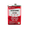 Startex acetone available in a quart, gallon and 5 gallon, at Standard Paint & Flooring.