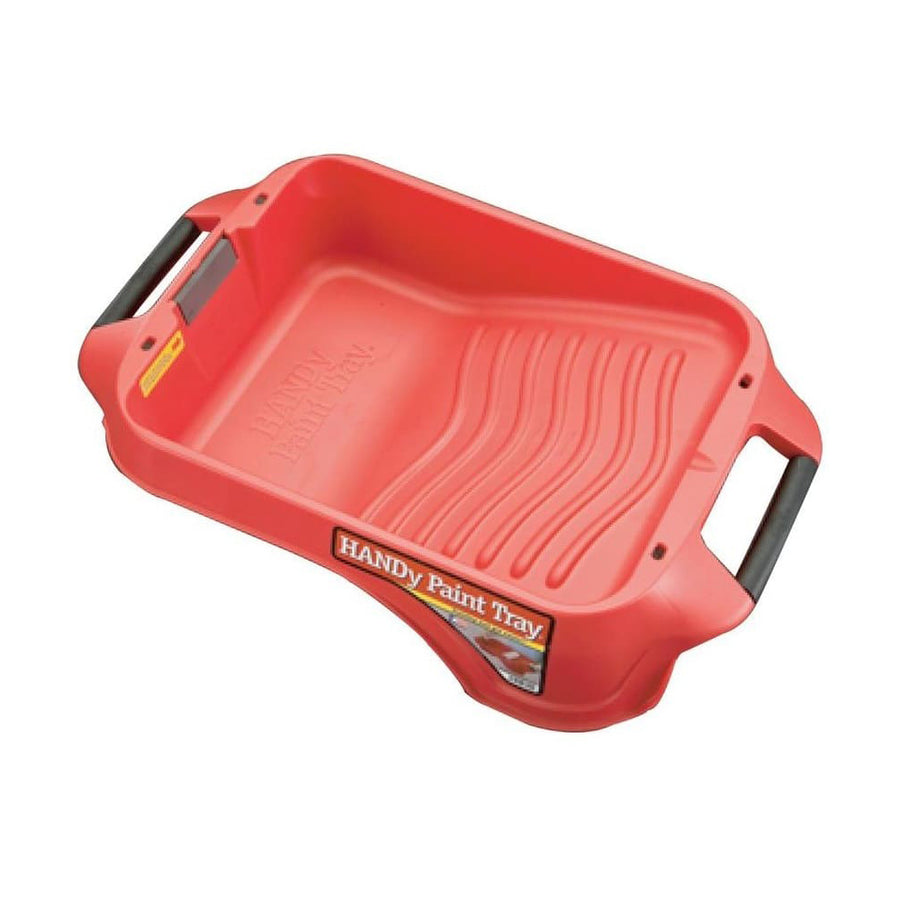 HANDY 1/2 pt. Red Polypropylene Paint Tray 1200 - The Home Depot