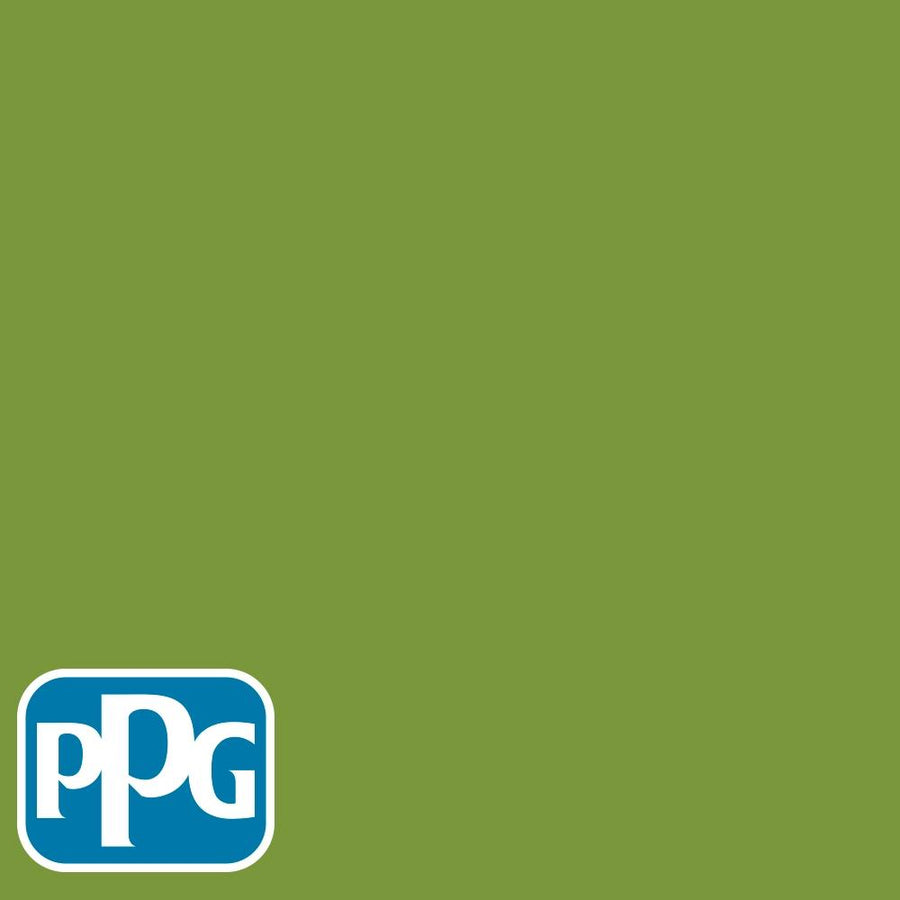 PPG1222-7 Antique Mosspaint color chip from PPG Paint's Voice of Color pallette.