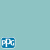 PPG1147-4 Aqua Fiestapaint color chip from PPG Paint's Voice of Color pallette.