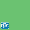 PPG1225-6 Bermuda Grasspaint color chip from PPG Paint's Voice of Color pallette.