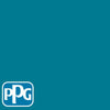 PPG1235-7 Bimini Bluepaint color chip from PPG Paint's Voice of Color pallette.