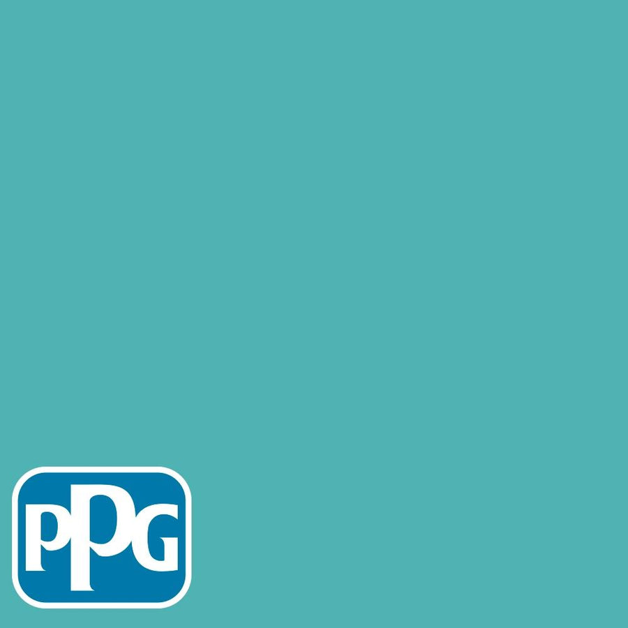PPG1234-5 Biscay Baypaint color chip from PPG Paint's Voice of Color pallette.