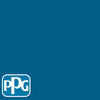 PPG1157-7 Blue Flamepaint color chip from PPG Paint's Voice of Color pallette.