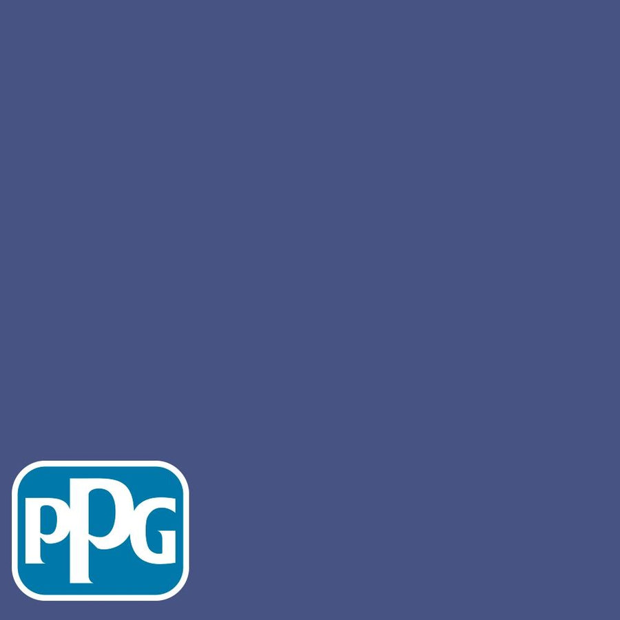PPG1167-7 Blue Jewelpaint color chip from PPG Paint's Voice of Color pallette.