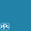 PPG1238-6 Blue Paisleypaint color chip from PPG Paint's Voice of Color pallette.