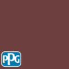PPG1053-7 Burgundy Winepaint color chip from PPG Paint's Voice of Color pallette.