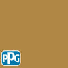 PPG1106-7 Butterscotch Ripplepaint color chip from PPG Paint's Voice of Color pallette.