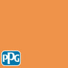 PPG1197-7 Carmelized Orangepaint color chip from PPG Paint's Voice of Color pallette.