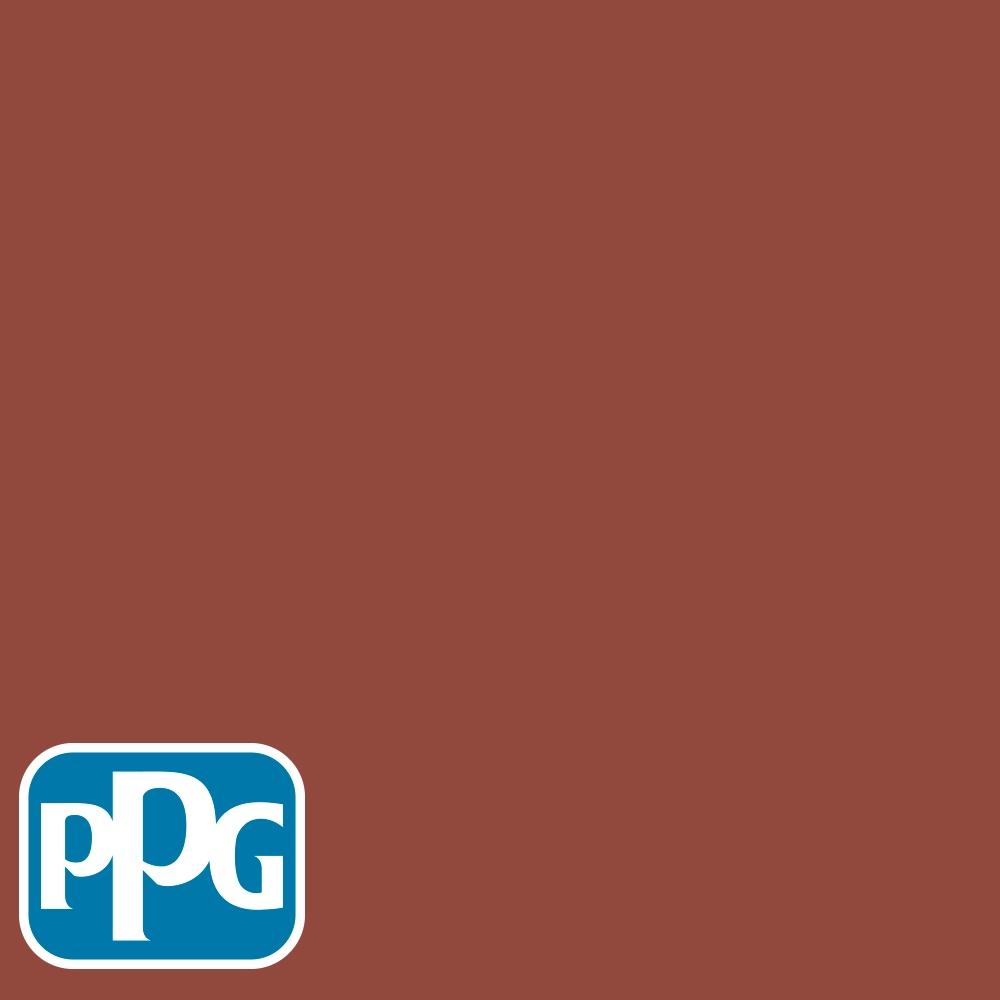 PPG1065-7 Cedar Chestpaint color chip from PPG Paint's Voice of Color pallette.