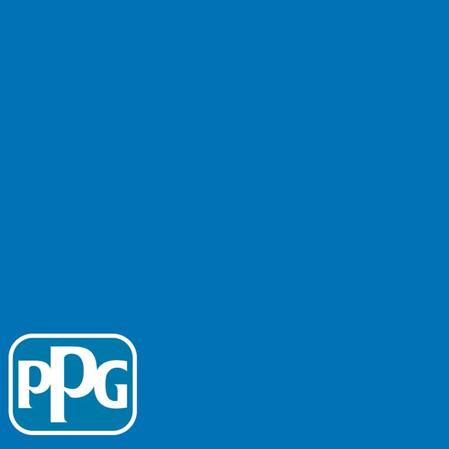 PPG1240-7 Cobalt Glazepaint color chip from PPG Paint's Voice of Color pallette.