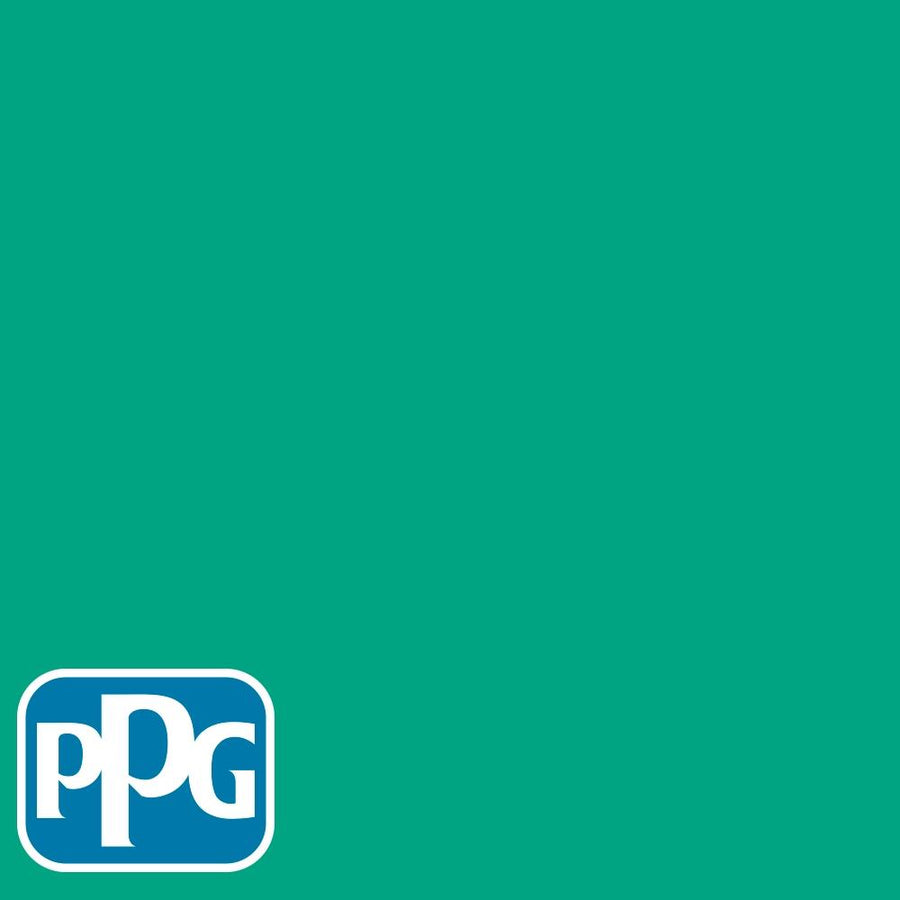 PPG1229-6 Congo Greenpaint color chip from PPG Paint's Voice of Color pallette.