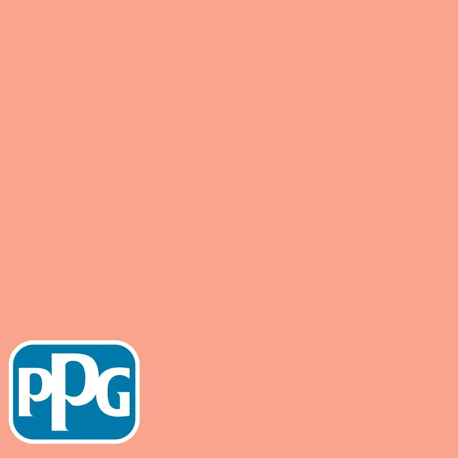 PPG1193-5 Coral Serenadepaint color chip from PPG Paint's Voice of Color pallette.