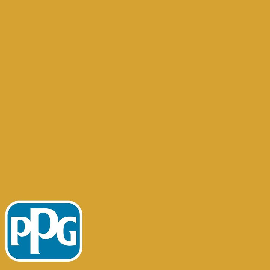 PPG1210-7 Curry Saucepaint color chip from PPG Paint's Voice of Color pallette.