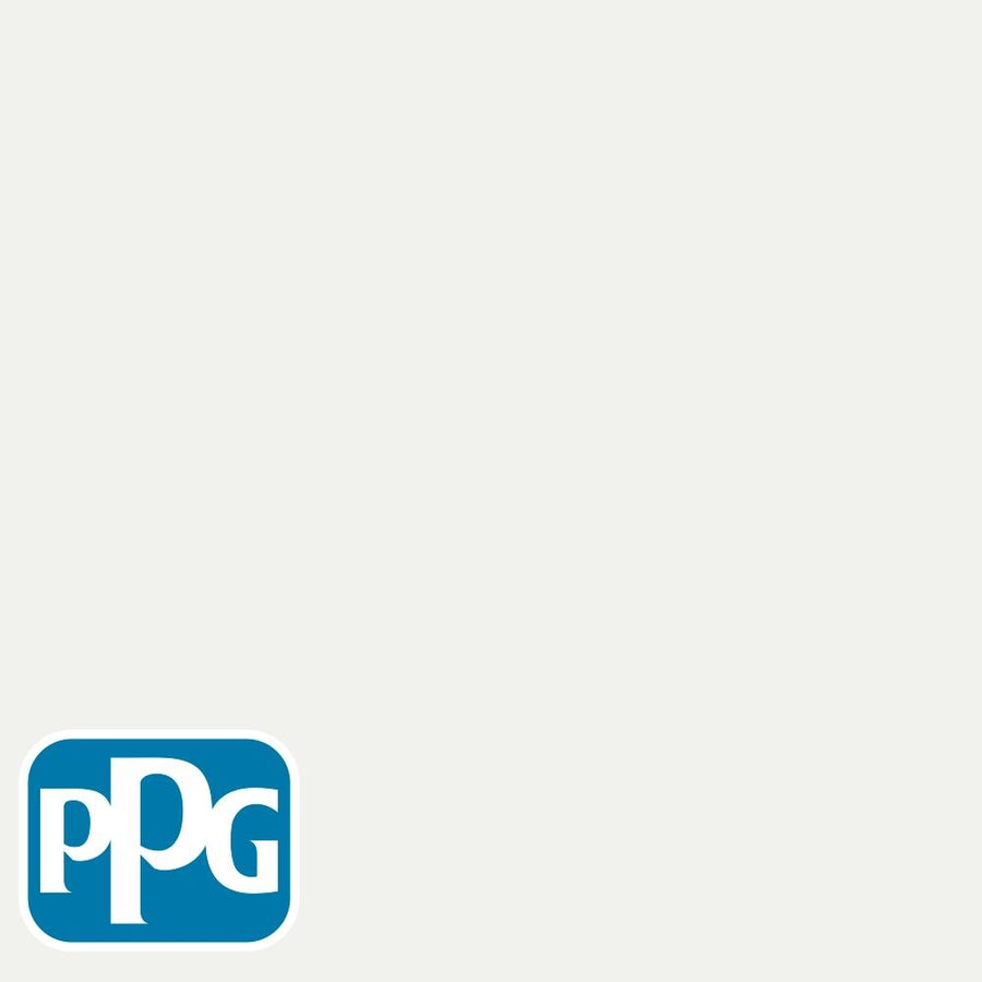 PPG1001-1 Delicate Whitepaint color chip from PPG Paint's Voice of Color pallette.