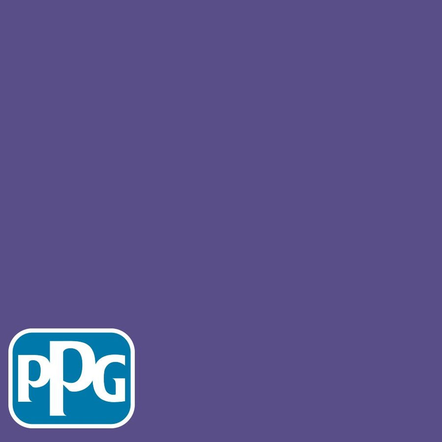 PPG1247-7 Eggplantpaint color chip from PPG Paint's Voice of Color pallette.