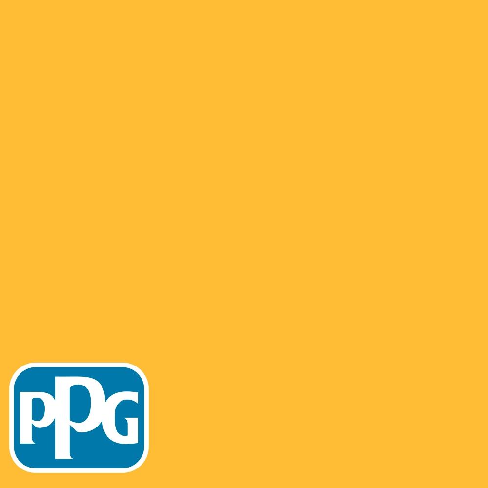 PPG1205-7 Fall Goldpaint color chip from PPG Paint's Voice of Color pallette.