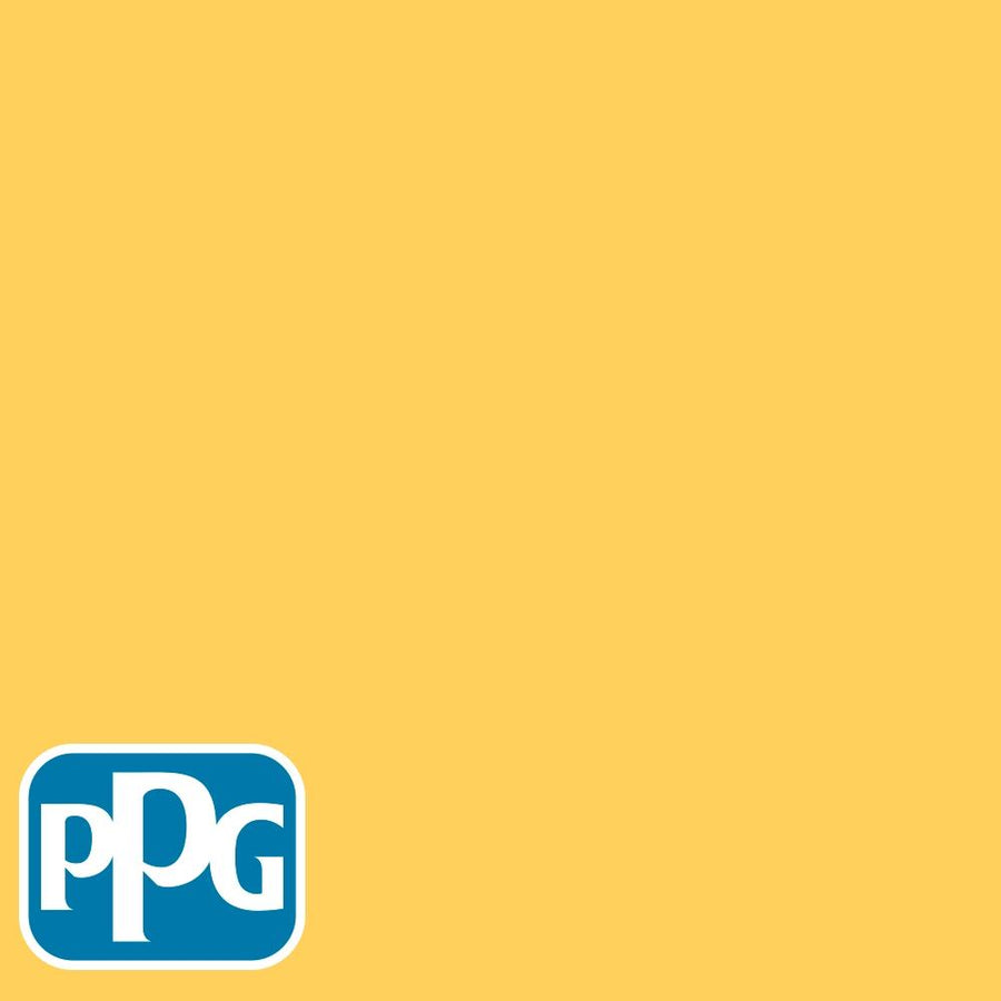 PPG1206-6 Fuzzy Navelpaint color chip from PPG Paint's Voice of Color pallette.