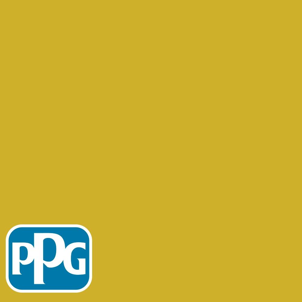 PPG1215-6 Grass Daisypaint color chip from PPG Paint's Voice of Color pallette.