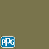 PPG1113-6 Green Briarpaint color chip from PPG Paint's Voice of Color pallette.
