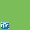 PPG1224-7 Green Pearpaint color chip from PPG Paint's Voice of Color pallette.