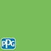 PPG1224-7 Green Pearpaint color chip from PPG Paint's Voice of Color pallette.