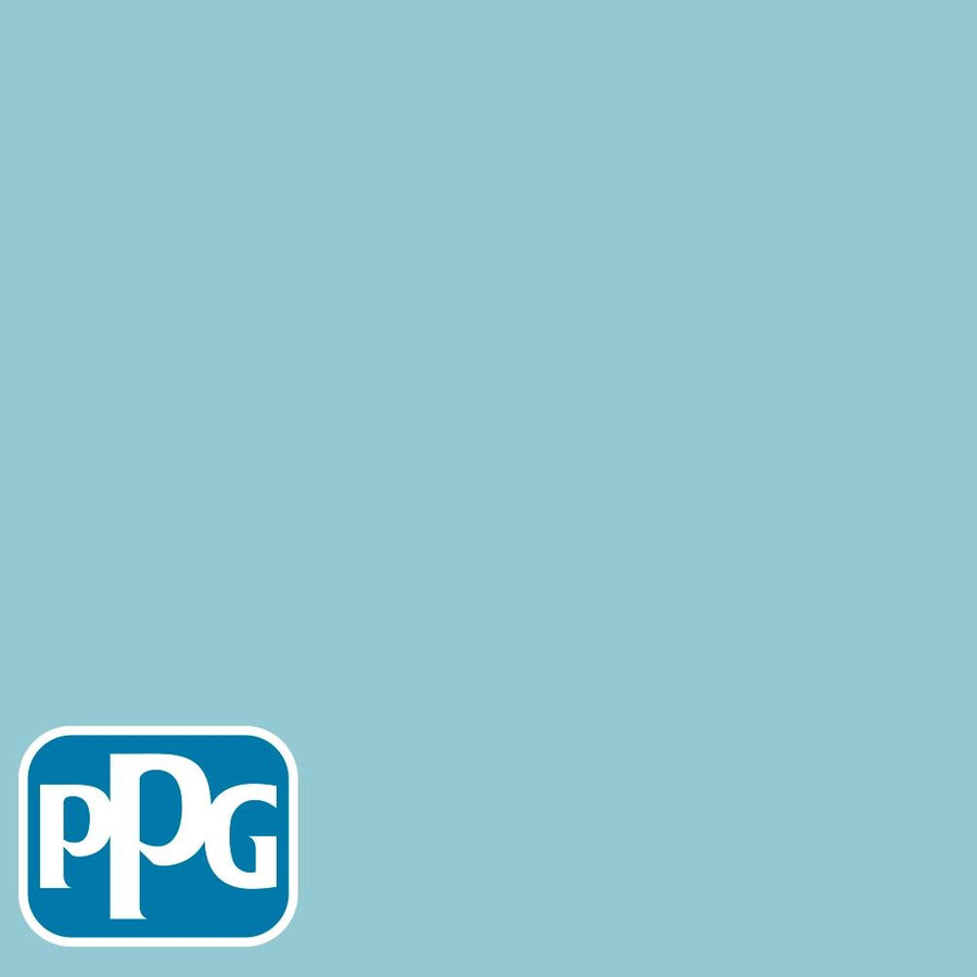 PPG1235-4 Idyllic Islepaint color chip from PPG Paint's Voice of Color pallette.