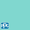 PPG1232-4 Isle Royalepaint color chip from PPG Paint's Voice of Color pallette.