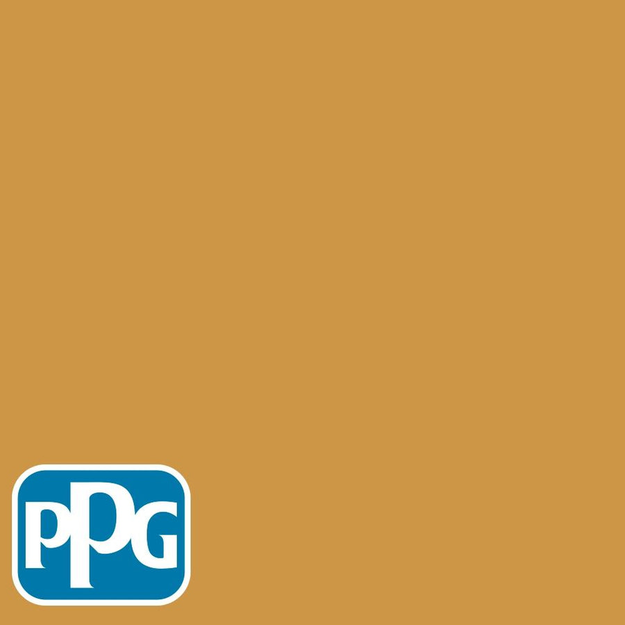 PPG16-12 Italian Saffronpaint color chip from PPG Paint's Voice of Color pallette.