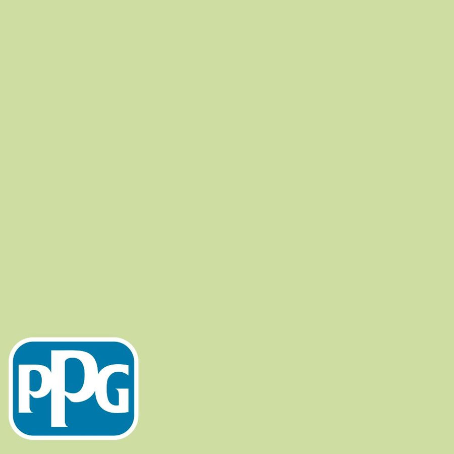 PPG1222-4 Lettuce Alonepaint color chip from PPG Paint's Voice of Color pallette.