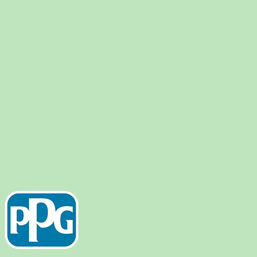 PPG1225-4 Lime Sorbetpaint color chip from PPG Paint's Voice of Color pallette.