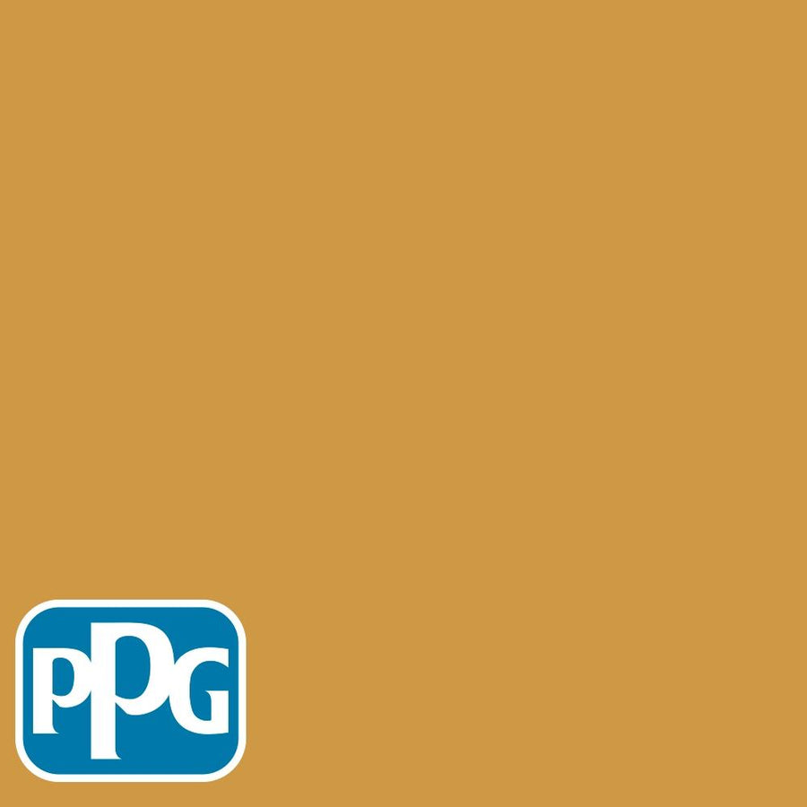 PPG1208-6 Mayan Treasurepaint color chip from PPG Paint's Voice of Color pallette.