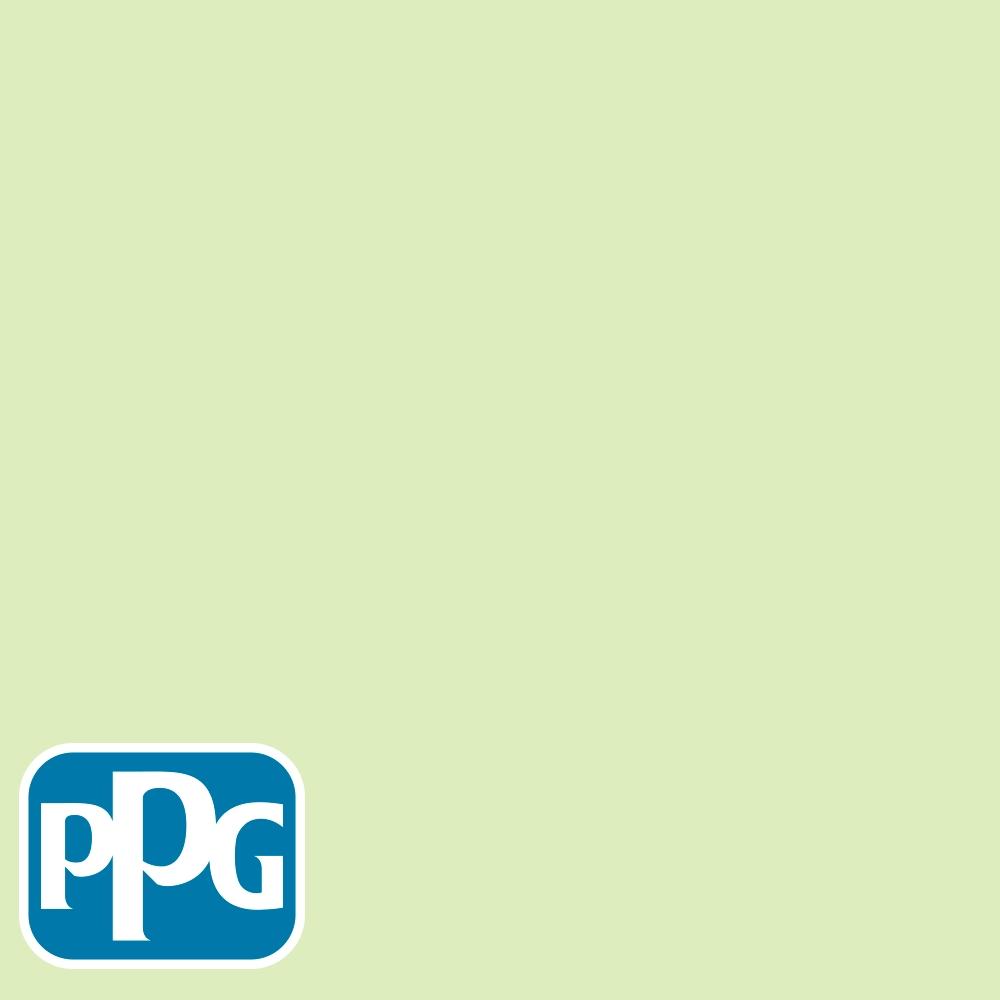 PPG1221-3 Mellow Mintpaint color chip from PPG Paint's Voice of Color pallette.