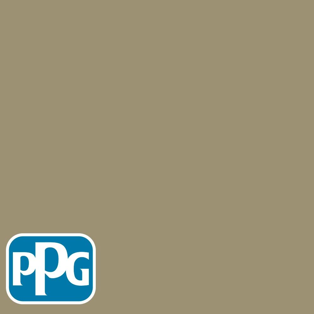 PPG11-17 Mossy Goldpaint color chip from PPG Paint's Voice of Color pallette.