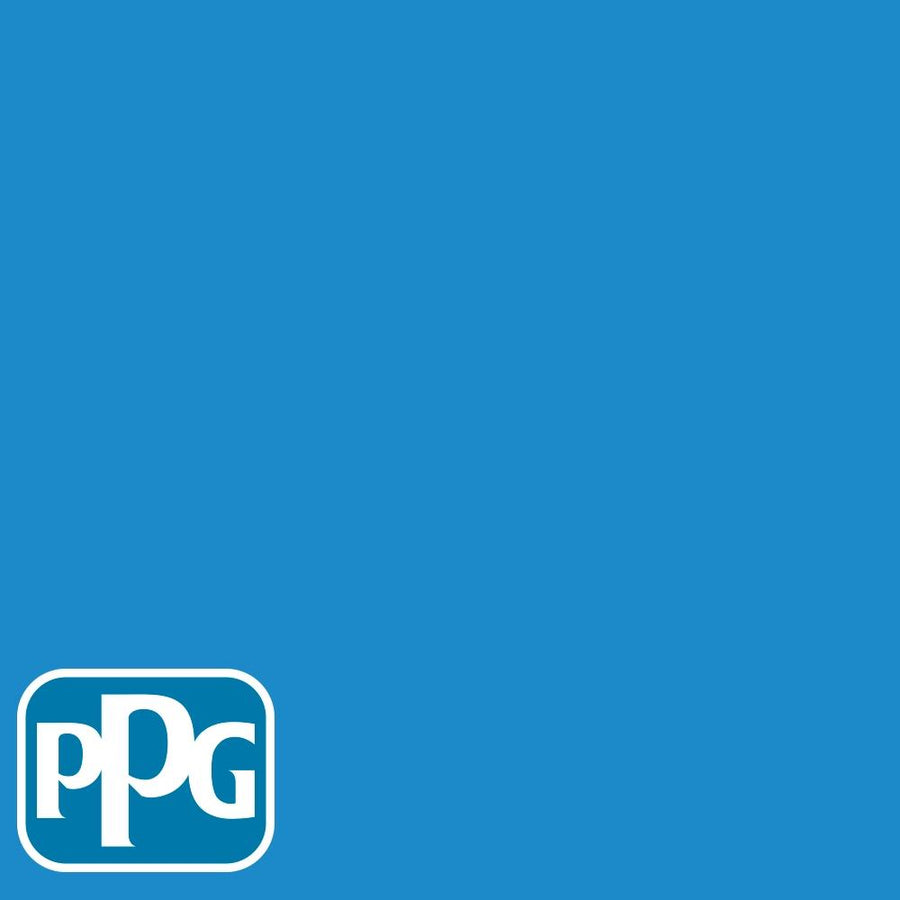 PPG1240-6 Newport Bluepaint color chip from PPG Paint's Voice of Color pallette.