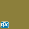 PPG1110-7 Peas Pleasepaint color chip from PPG Paint's Voice of Color pallette.