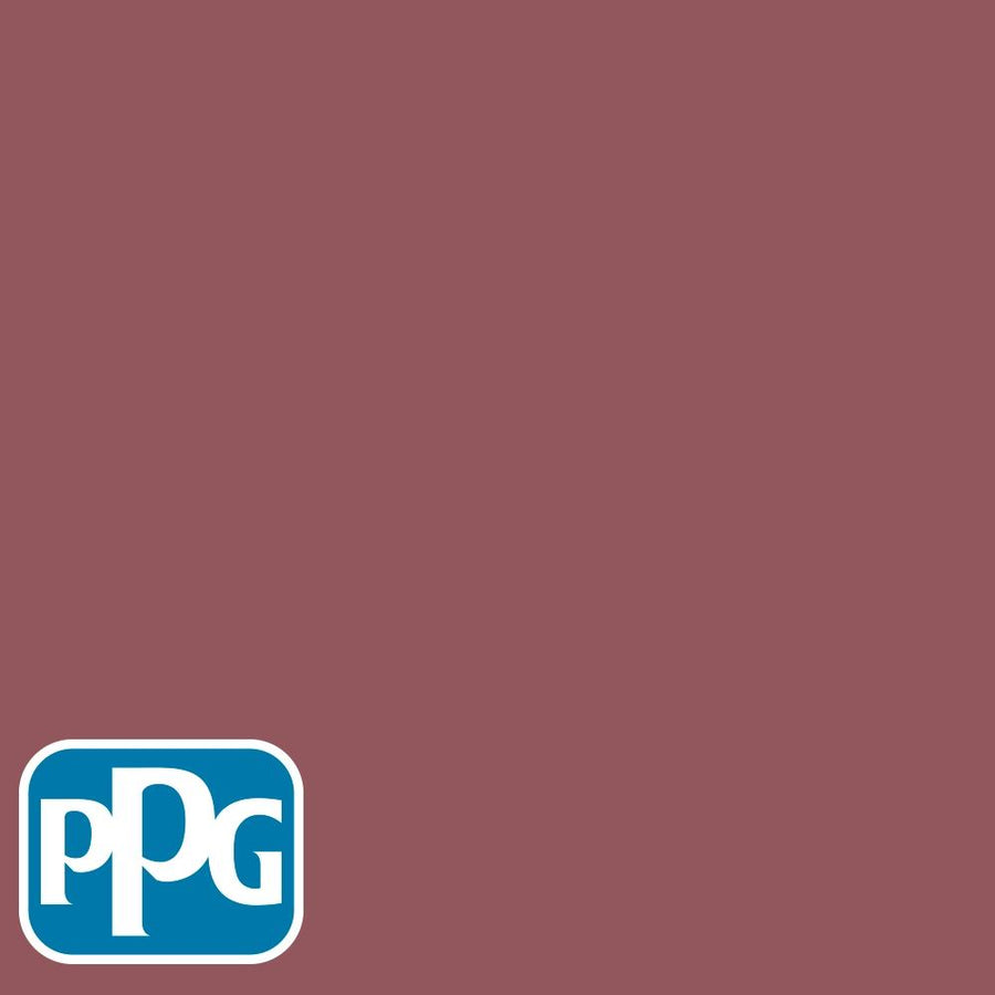 PPG13-01 Pomegranate Punchpaint color chip from PPG Paint's Voice of Color pallette.