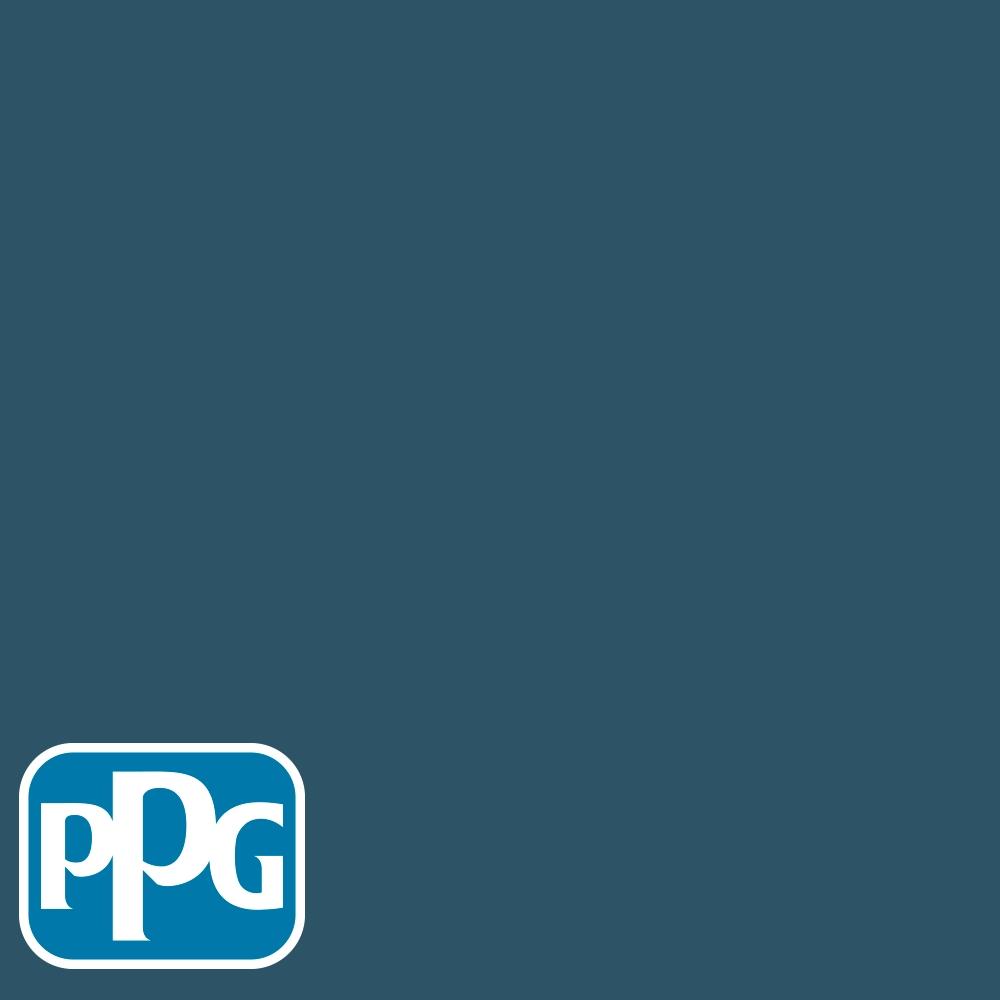 PPG1154-7 Regatta Baypaint color chip from PPG Paint's Voice of Color pallette.