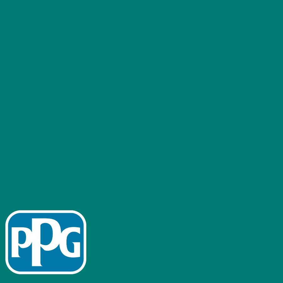 PPG1231-7 Romantic Islepaint color chip from PPG Paint's Voice of Color pallette.
