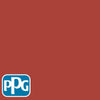 PPG1190-7 Rum Punchpaint color chip from PPG Paint's Voice of Color pallette.