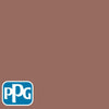 PPG1061-6 Safari Brownpaint color chip from PPG Paint's Voice of Color pallette.