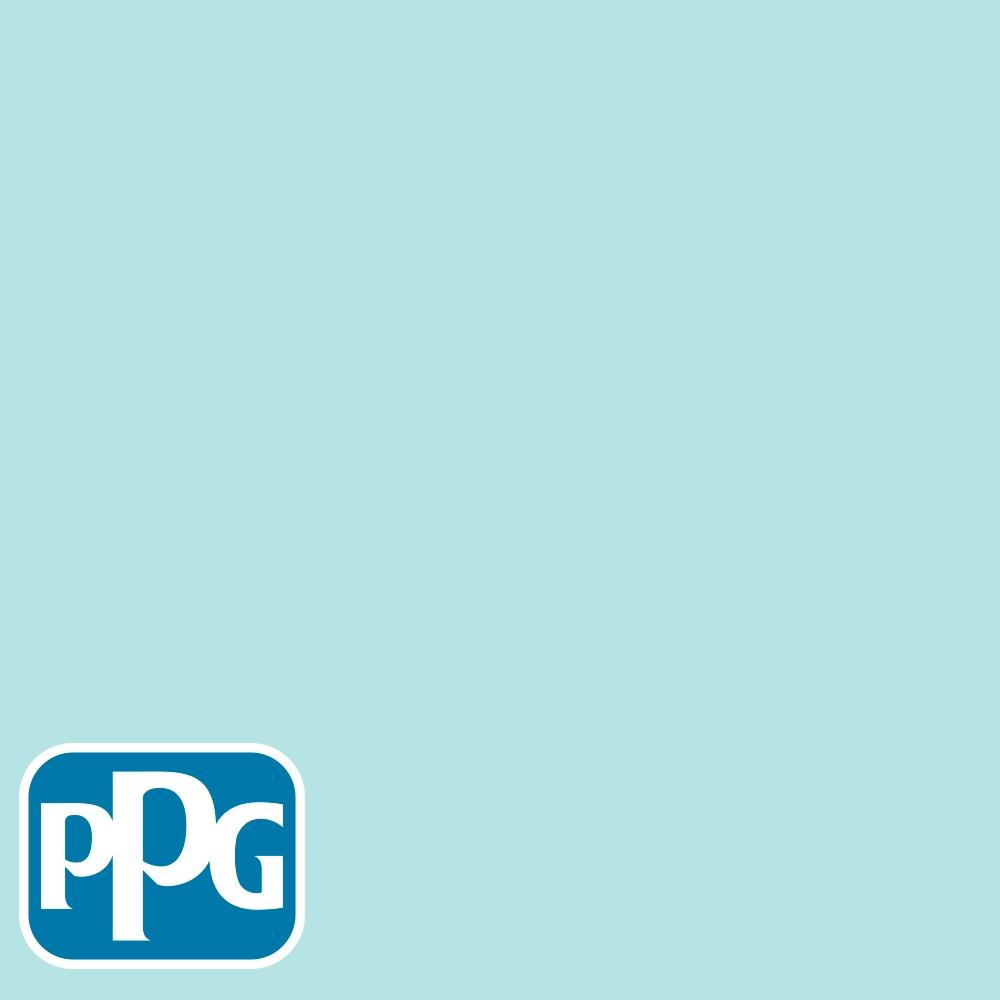 PPG1233-4 Seascape Greenpaint color chip from PPG Paint's Voice of Color pallette.