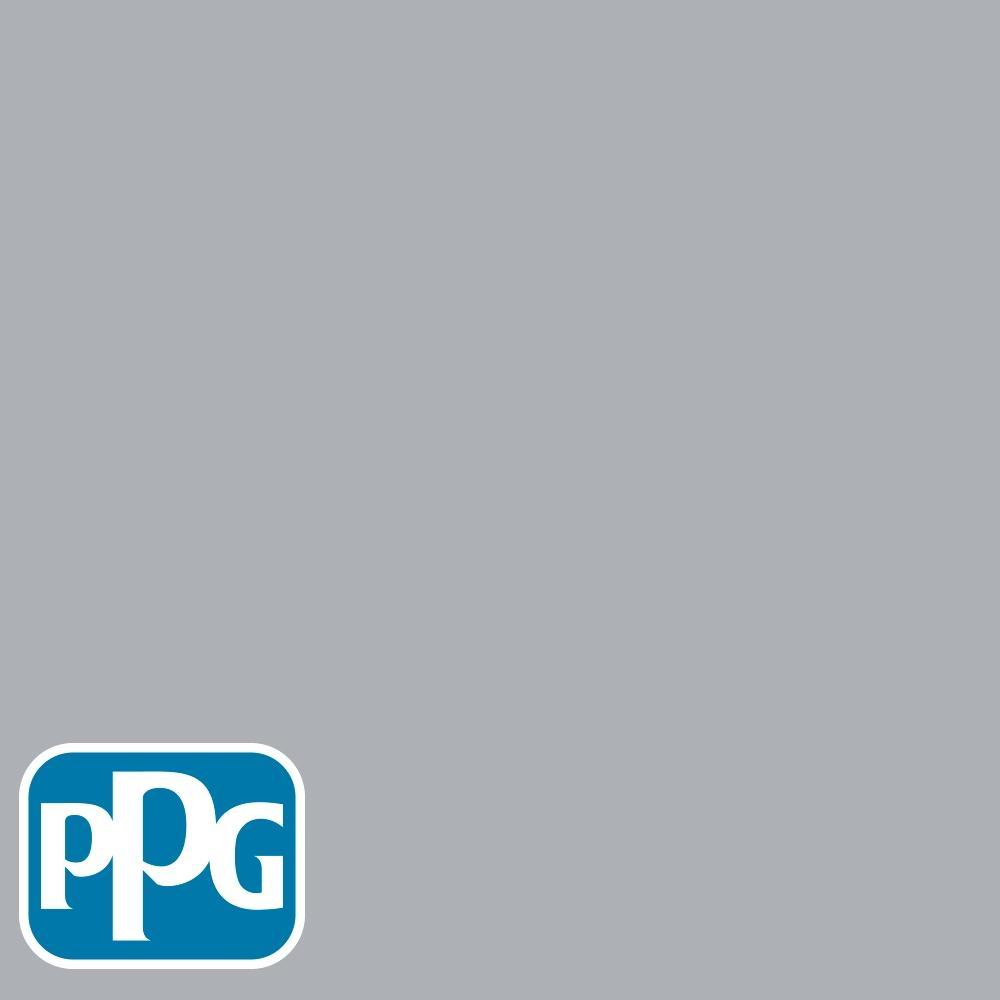 PPG1013-4 Silver Charmpaint color chip from PPG Paint's Voice of Color pallette.