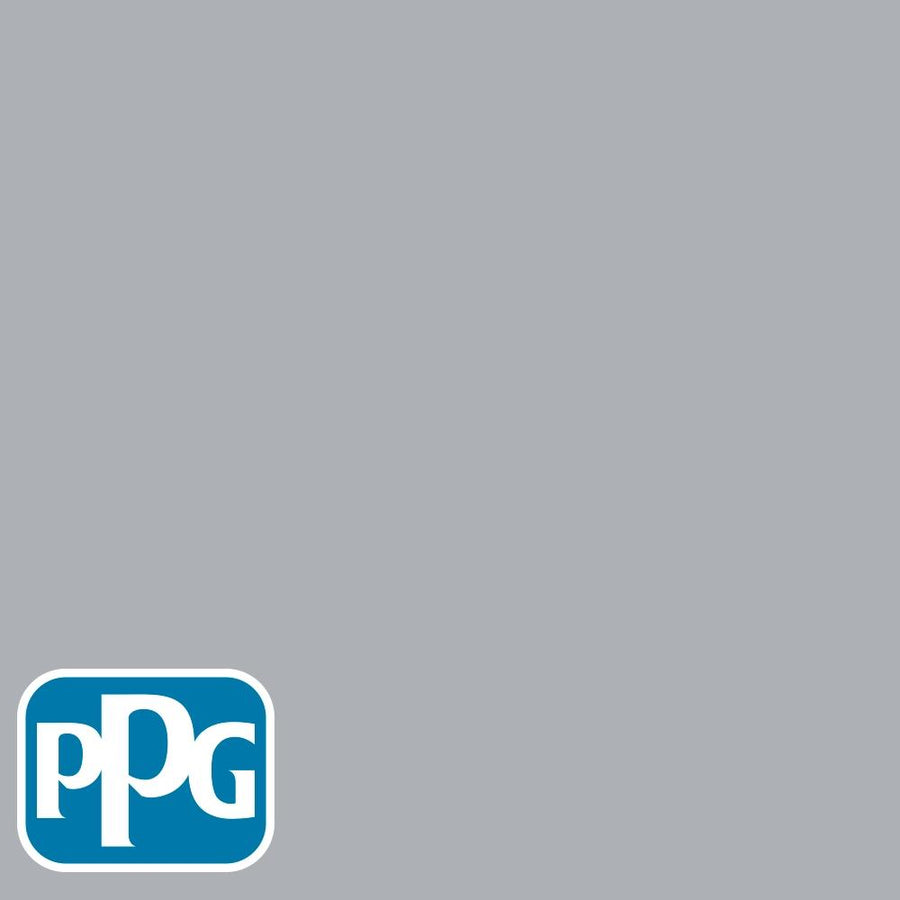 PPG1013-4 Silver Charmpaint color chip from PPG Paint's Voice of Color pallette.