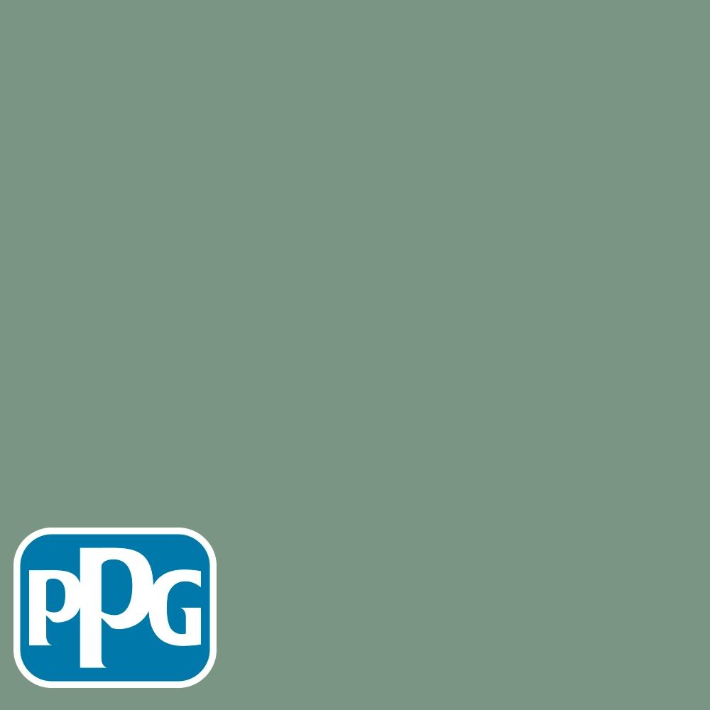 PPG1133-5 Slate Greenpaint color chip from PPG Paint's Voice of Color pallette.