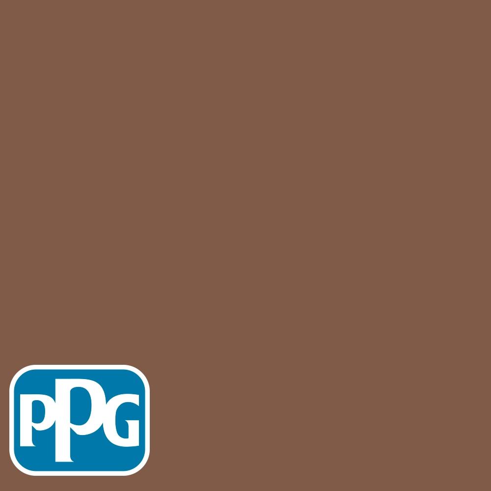 PPG1071-7 Spiced Cinnamonpaint color chip from PPG Paint's Voice of Color pallette.